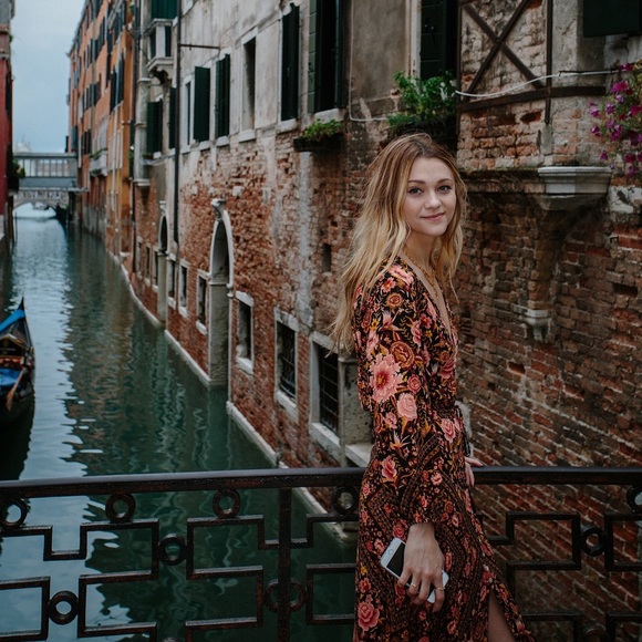 SPELL Babushka (BABS) Free People Dress Gown S - Picture 2 of 15